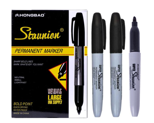 Маркер 99000 Sharpie чорний (12)