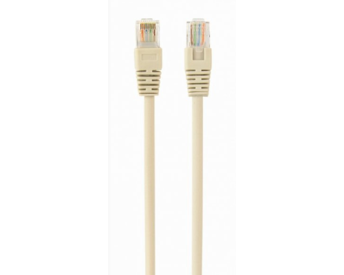Патч корд Cablexpert PP12-1M, UTP, категорія. 5E, литий,  50u" штекер із клямкою, 1 м, сірий