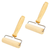 Дерев’яний кухонний ролик для розкачування тіста 637-15