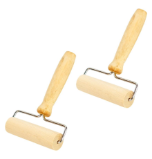 Дерев’яний кухонний ролик для розкачування тіста 637-15