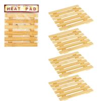 Підставка бамбукова під гаряче квадратна 17,5см RH-34