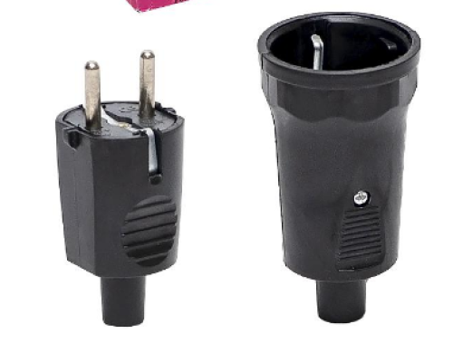 Вилка-розетка (тато-мама) на шнур 101-104