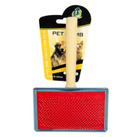 Щітка-слікер для видалення шерсті з домашніх тварин 9500/662