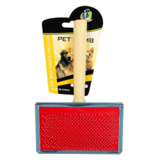 Щітка-слікер для видалення шерсті з домашніх тварин 9500/662