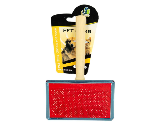 Щітка-слікер для видалення шерсті з домашніх тварин 9500/662