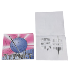 Голки для шиття ручні в наб. 20шт оранж. №20