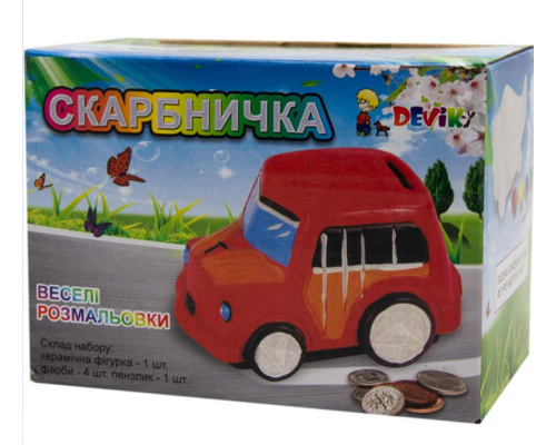 Ігровий набір для дитячої творчості з кераміки "Літачок"