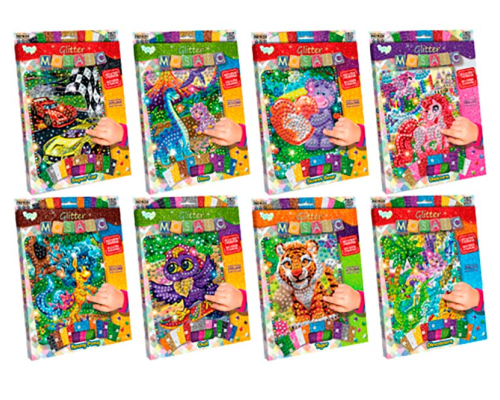 Креативна творчість "Блискуча мозаїка "Glitter Mosaic"