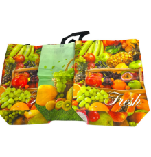 Сумка господарська фрукти з плівкою (35*40*13)см