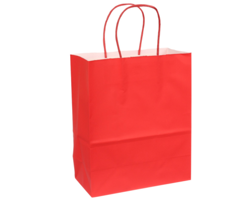 Пакет крафт однотонний вертикальний (27*22*11см) 3123-8573