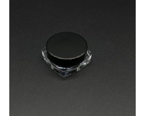 Баночка пластикова для крему. 29x29х15мм 3мл