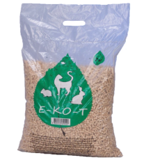 Е-КО-Т 7кг гігієнічний наповнювач для туалетів тварин (біла гранула)