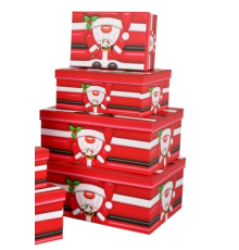 Новорічна подарункова коробка 73-5573 №1