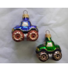 Скляна іграшка 1166 Джип
