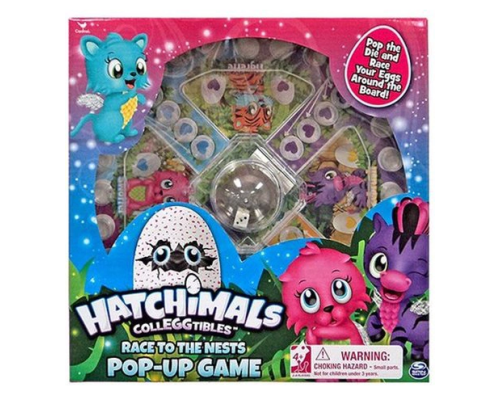 Настільна гра з кнопкою "Hatchimals SM98282