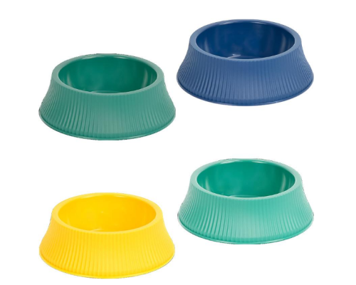 Миска пластикова для домашніх тваринок 14*5.5см