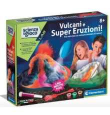 Набір для наукових експериментів Clementoni Volcanoes and Super Eruptions 8+