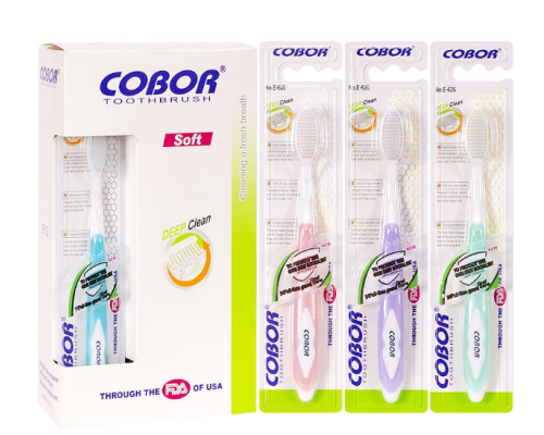 Зубна щітка "Cobor Soft Deep Clean" 19 см Е-626 Зубна щітка "Cobor Soft Deep Clean" 19 см Е-626
