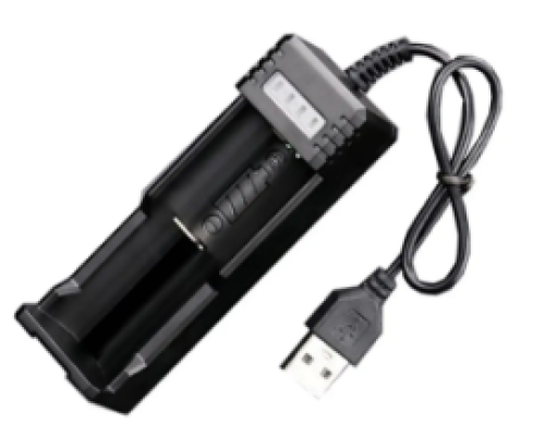 USB Зарядний пристрій для Li-Ion акумуляторів 18650,14500 2А