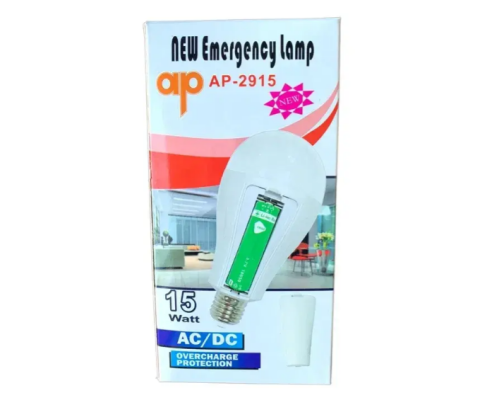 Лампа діодна акумуляторна E27 15W 2915