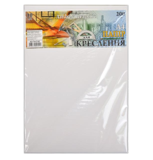 Папір для креслення А4 AmberGraphic "Графіка" 10 аркушів, 200г/м², в п/п пакеті