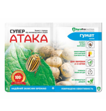 Супер Атака 4мл+гумат калію10 мл