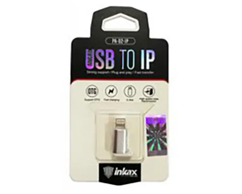 Перехідник micro USB - Lightning Inkax PA-02 8006