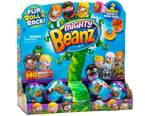 Іграшковий набір Mighty Beans S1, 2 фігурки в контейнері