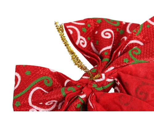 Бант новорічний великий 22.5*18см WJX-14/9505