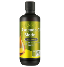 BION Шампунь для волосся "Avocado Oil & Biotin" 355мл