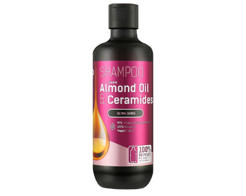 BION Шампунь для волосся "Sweet Almond Oil & Ceramides" 355мл