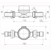 Лічильник холодної води ECOSTAR DN15 1/2″ L110 E-C 2,5