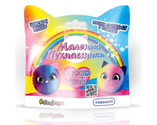 М'яка колекційна іграшка Маленькі пухнастики "Doki Doki" #sbabam 121/CN21 тварина-сюрприз