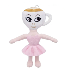 Дитяча м'яка іграшка "Ballerina Cappuccino" Bambi ZB-1206-4 серії Tralalero Tralala