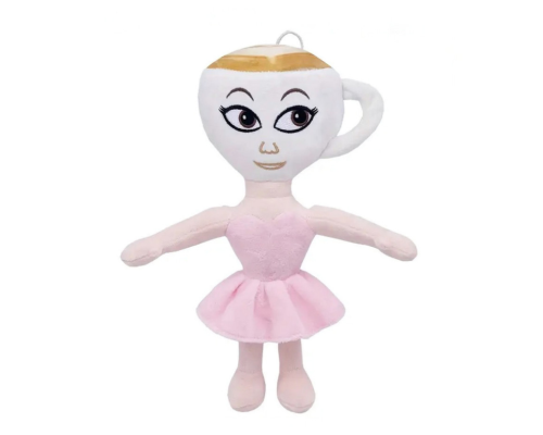 Дитяча м'яка іграшка "Ballerina Cappuccino" Bambi ZB-1206-4 серії Tralalero Tralala