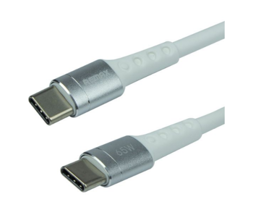 Кабель USB Remax RC-198c PD 65W type c-type c (Бiлий)