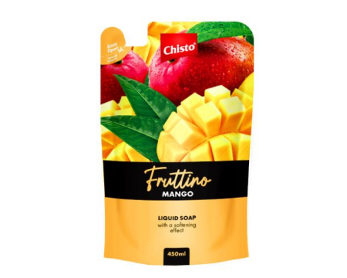 Chisto Fruttino рідке мило дой-пак 450мл Mango