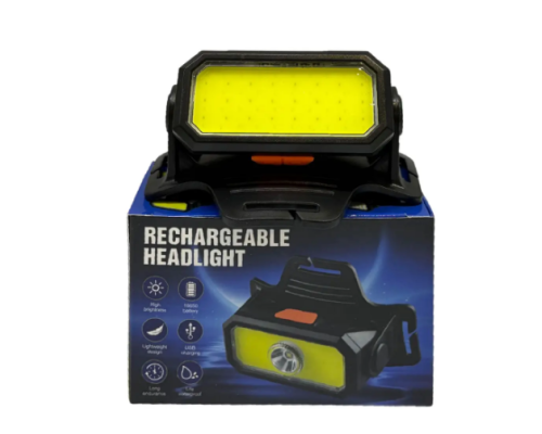 Ліхтар налобний micro USB Bailong BL-5120 (240) 6888