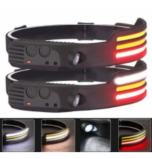 Ліхтар налобний акумуляторний з датчиком руху Coba CB-689-3 (60)