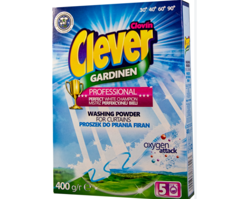 CLEVER GARDINEN порошок д/прання 400 г