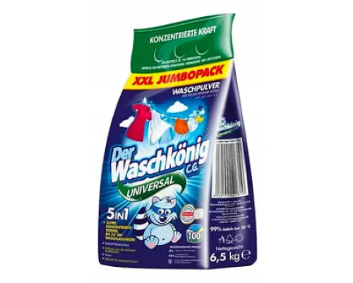 WASCHKONIG UNIVERSAL засіб мийний для прання порошкоподібний  6,5 кг п/е