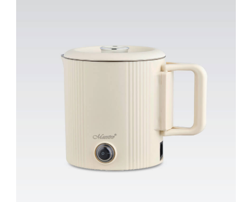 Дорожній електричний чайник + Каструля MR-009-BEIGE