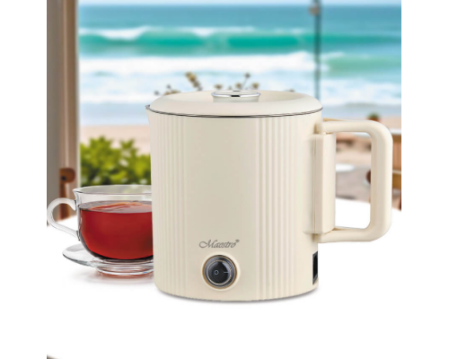 Дорожній електричний чайник + Каструля MR-009-BEIGE