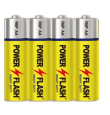 Батарейка AA Power Flash жовта сольова LR06 1шт