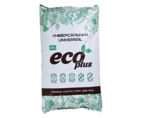 Торф'яний субстрат "Універсальний" ECO PLUS 20л