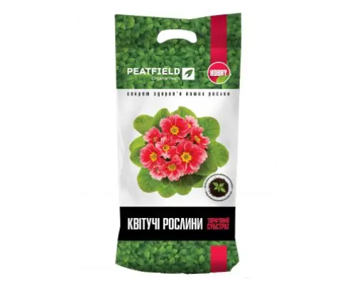 Торфяний субстракт для Квітучих рослин PEATFIELD 10л