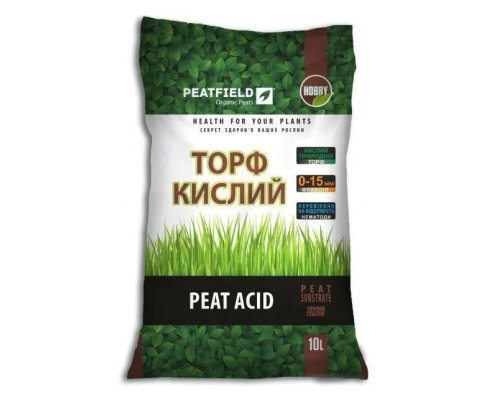 Торфяний субстракт Торф КИСЛИЙ PEATFIELD 10л