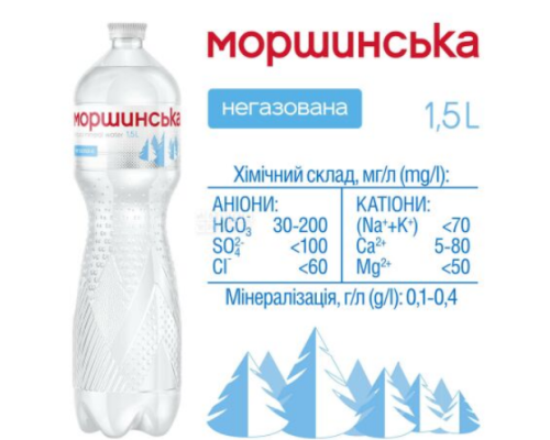 М/В Моршинська 1,5л негазована