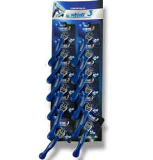 Станок для гоління 3леза 1шт