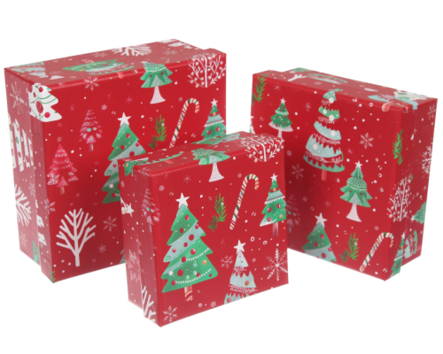 Новорічна подарункова коробка 73-5818 M